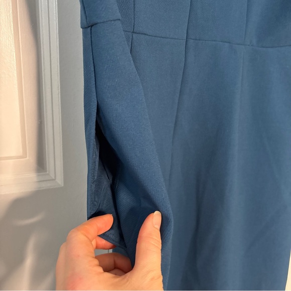 Loft Ruffle Shoulder Shift Dress - Picture 6 of 12